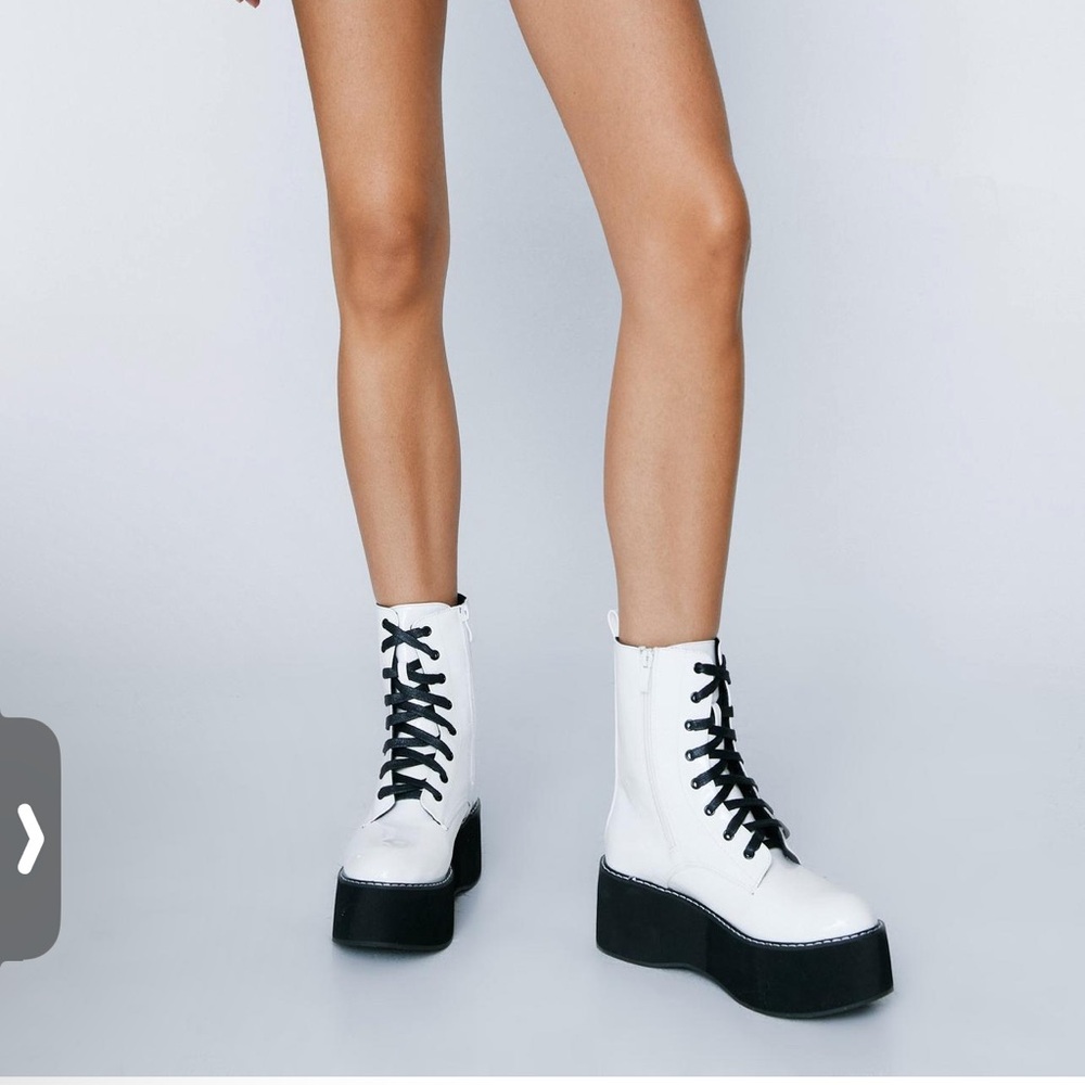 NASTYGAL Platform Boot